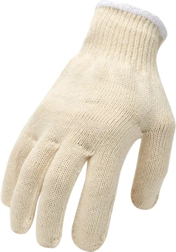 Miniatura 6 de Guantes de seguridad de algodón blanco para barbacoa, guantes de trabajo a la parrilla, guantes de trabajo para hombres y mujeres, algodón de punto