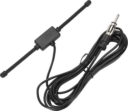 Antena de radio estéreo universal para coche, antena de radio AM FM, adhesivo para coche, antena de parche oculto, para camión, antena de radio de