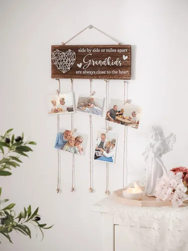 Miniatura 6 de Maracco Regalo para el Día de la Madre para la mejor abuela de parte de los nietos, regalos para abuelas, marco de fotos para nietos, regalos gigi