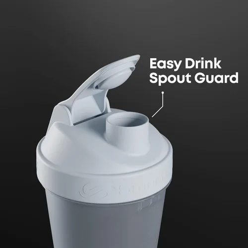 Miniatura 5 de Smartshake Botella mezcladora de proteínas para mezclas de proteínas, paquete de 4 unidades, 13.5 onzas, vasos mezcladores a prueba de fugas