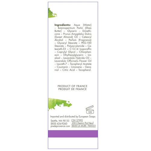 Miniatura 7 de Crema para manos de Manteca de Karité Natural, Pre de Provence, Hand Cream 2.5 oz