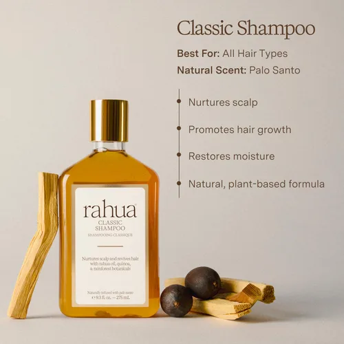 Miniatura 3 de Rahua Champú clásico para el cabello, 9.3 onzas líquidas, champú con ingredientes orgánicos para mujeres y hombres