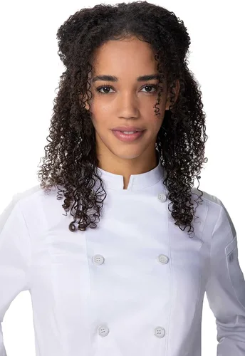 Miniatura 5 de Chef Works Abrigo de chef Mojave para mujer