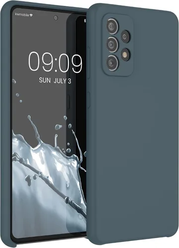 Miniatura 285 de kwmobile Funda Compatible con Samsung Galaxy A14 5G - Funda de teléfono de TPU y silicona con acabado suave - Verde Lima