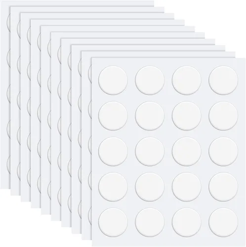 Miniatura 13 de Adhesivos adhesivos de doble cara transparentes de doble cara con cinta adhesiva redonda de acrílico sin rastros, adhesivo fuerte impermeable