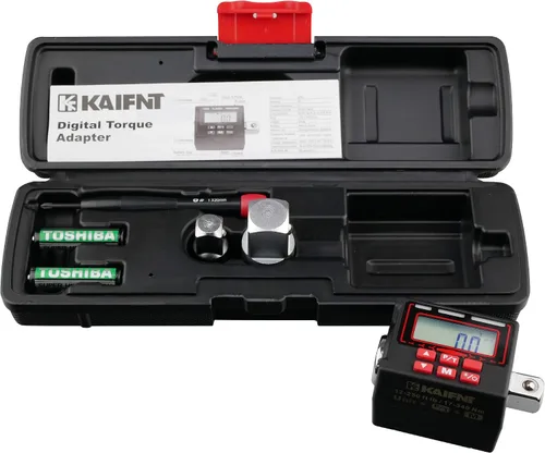 Miniatura 6 de Adaptador de par digital K552, 3/8 pulgadas 5 a 100 pies·libras, notificación de flash zumbador/LED, doble dirección