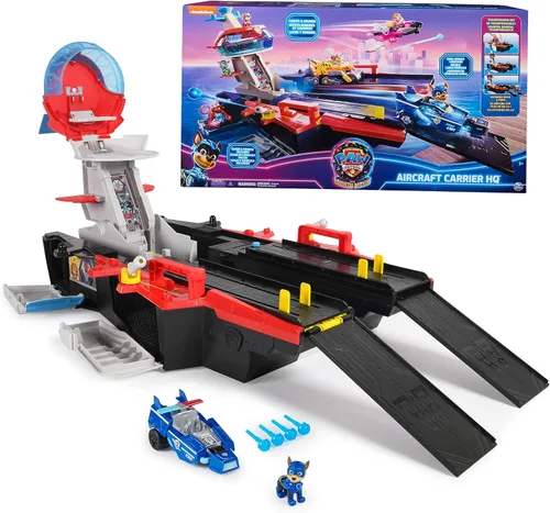 Miniatura 13 de Paw Patrol: The Mighty Movie, camión de juguete de construcción con Rubble Mighty Pups, figura de acción, luces y sonidos, juguetes para niños