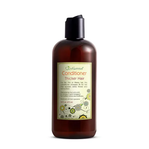 Just Nutritive Acondicionador para cabello más grueso | El mejor acondicionador para cabello más grueso | Deja el cabello suave, sedoso con un