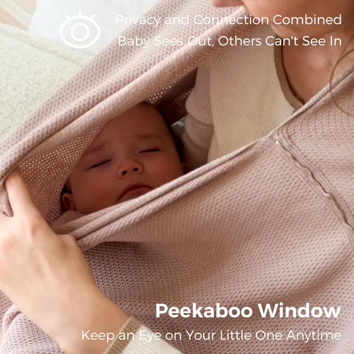 Miniatura 4 de Momcozy Funda de lactancia para lactancia, poncho suave de privacidad, chal de lactancia multiusos, fundas portátiles para lactancia materna