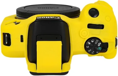 Miniatura 5 de Funda de cámara para Canon R50 - Funda protectora de silicona DSLR, jaula desmontable, a prueba de golpes, a prueba de polvo (blanco)