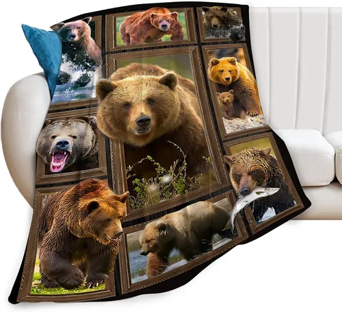 Miniatura 38 de Manta de Tiro de Perro Akita - Regalos y Decoración para Niñas, Mujeres, Niños, Adultos - Suave, Cálida y Acogedora de Vellón para Sofá, Sillón