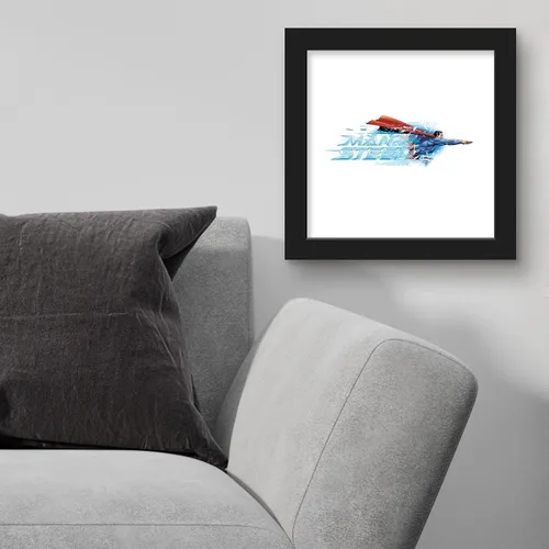 Miniatura 3 de Trends International Gallery Pops DC Comics Superman - Póster gráfico de pared de hombre de acero, 12 x 12 pulgadas, versión enmarcada en negro