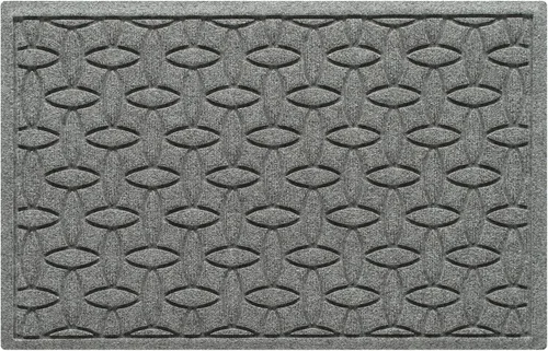 Miniatura 22 de Bungalow Flooring Waterhog - Tapete para puerta, de 3 x 5 pies, fabricado en Estados Unidos, duradero y decorativo, antideslizante, caqui/camel