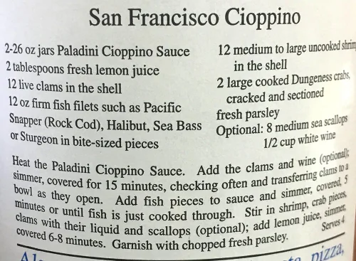 Miniatura 6 de Paladini Salsa de pasta Cioppino totalmente natural, 26 onzas, 2 botellas