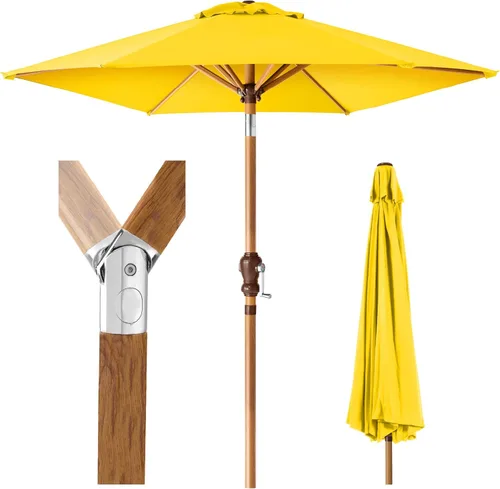 Miniatura 29 de Best Choice Products Sombrilla de patio al aire libre de 10 pies, sombrilla de mesa para exteriores, sombrilla de patio, sombrilla de mercado con 8