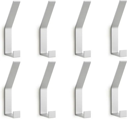 Miniatura 9 de Ganchos para Perchero Montados en la Pared, Negro, 2 Paquetes, Ganchos de Cuerda para Toallas de Baño para Cocina, Puerta, Gabinete, Baño