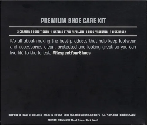 Miniatura 3 de Kit Completo MGK: Limpiador de Zapatos, Cuidado, Protección contra Agua y Manchas - Revitaliza, Protege y Refresca Tenis, Zapatos de Cuero y Zapatos