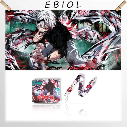 Miniatura 7 de Anime Tokyo Ghoul - Cartera de piel con cordón Tokio Ghoul