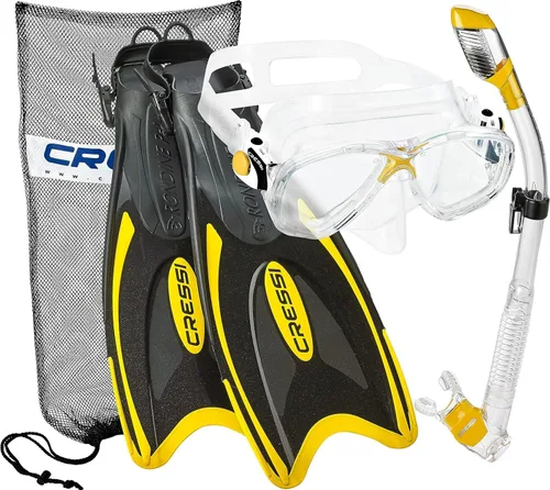 Cressi Cressi Marea + Supernova Dry + Palau Set Amarillo