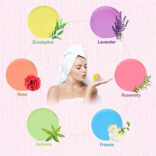Miniatura 2 de leoce Vaporizadores de ducha empaquetados en varias cantidades, para mujeres/hombres, bombas de ducha aromáticas, tabletas envueltas individualmente