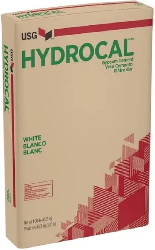 Yeso hidrocal para paisajes, dioramas, odontología y molde de fundición de yeso bolsa resellable ideal para ferrocarriles modelo (50 lb). Se envía