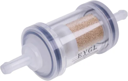 Miniatura 6 de Kit de filtro de combustible diésel con abrazaderas y mangueras con elemento de bronce de 297 micras compatible con el sistema de combustible