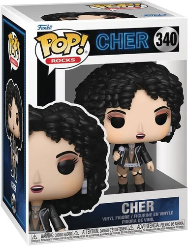 Miniatura 2 de POP Rocks: Cher - If I Could Turn Back Time Funko - Figura de vinilo (incluye funda protectora de caja compatible), multicolor, 3.75 pulgadas