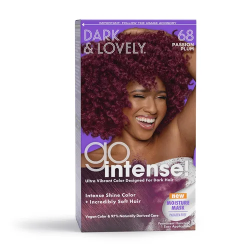 Miniatura 9 de SoftSheen-Carson Dark and Lovely Tinte Permanente Ultra Vibrante para el Cabello Go Intense Tinte para Cabello Oscuro con Aceite de Oliva para Rojo