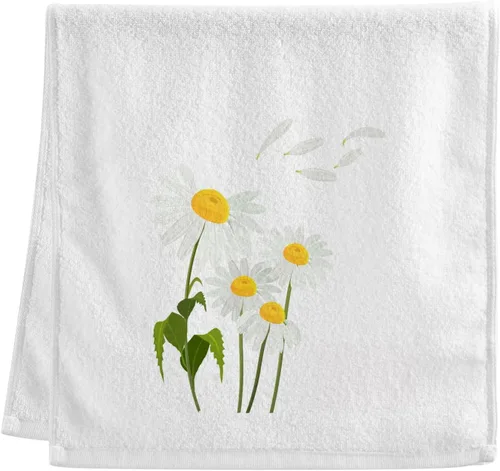 Miniatura 12 de Toallas de algodón suave para lavado facial, flores, acuarela, hortensias y parejas, flamencos, toallas de mano para entrenamiento, baño, juego de 2