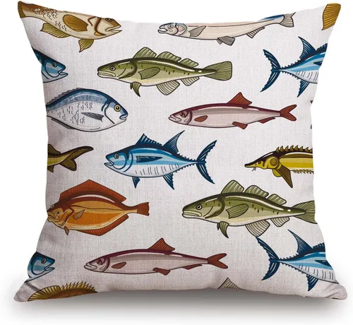 Miniatura 21 de TSSOHU Funda de almohada de granja de 18 x 18 pulgadas, funda de almohada tropical, hojas de palma tropical, Hawaii, selva, fundas de almohada Tss11