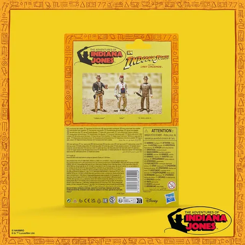 Miniatura 6 de Indiana Jones and The Last Crusade Retro Collection Figura de acción de Sallah, 3.75 pulgadas, juguetes para niños a partir de 4 años