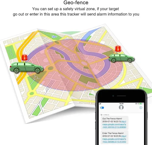 Miniatura 4 de Rastreador GPS para vehículos, dispositivo de seguimiento GPS magnético oculto para automóviles, motocicletas, camiones con seguimiento en tiempo