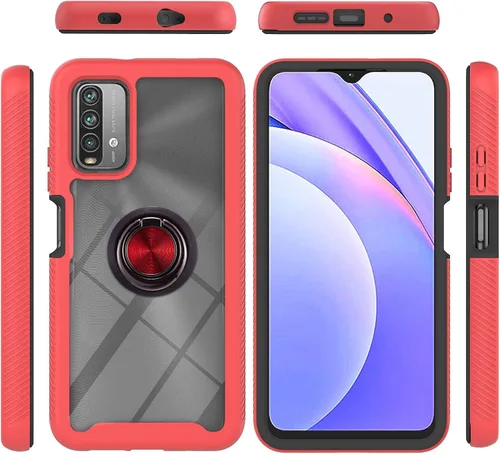 Miniatura 99 de Funda compatible con Xiaomi Poco M5s 4G, compatible con Redmi Note 10 4G / Note 10S 4G / Note 11 SE (India), funda para teléfono 3 en 1, color azul