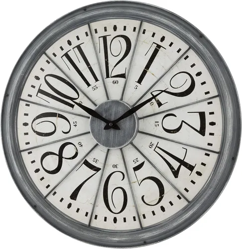 Miniatura 2 de La Crosse Technology Reloj de pared de cuarzo Alice gris de 20 pulgadas - 404-3950