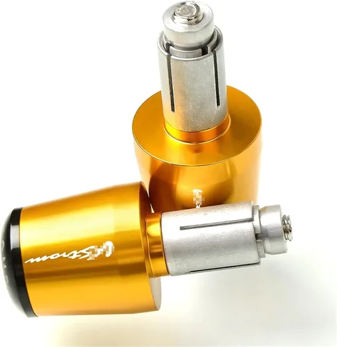 Contrapeso 22MM Agarres Manillar Tapones de extremo para Suzuki V-Strom 650 V-Strom650 VStrom 1000 DL1000/V-STROM todo el año Oro