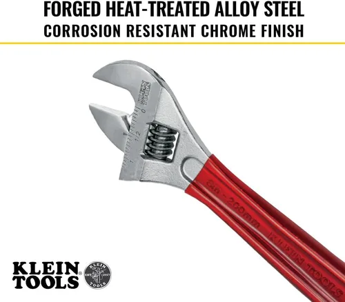 Miniatura 4 de Klein Tools 507-10 llave inglesa ajustable de capacidad extra, 10 pulgadas