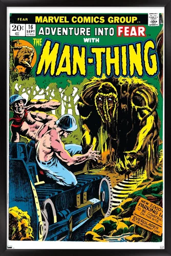 Miniatura 7 de Trends International Marvel Comics: Man-Thing #16 - Póster de pared, 34 pulgadas de largo x 22.4 W, versión premium sin marco
