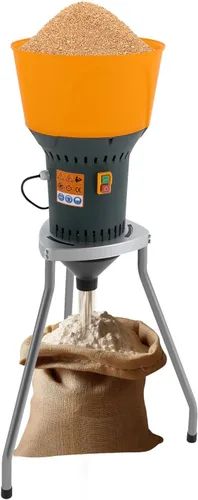 Miniatura 10 de YIYIBYUS Molinillo de grano de 110 V, molinillo eléctrico de maíz, molinillo de cereales secos para granos secos/deshidratados, especias, arroz