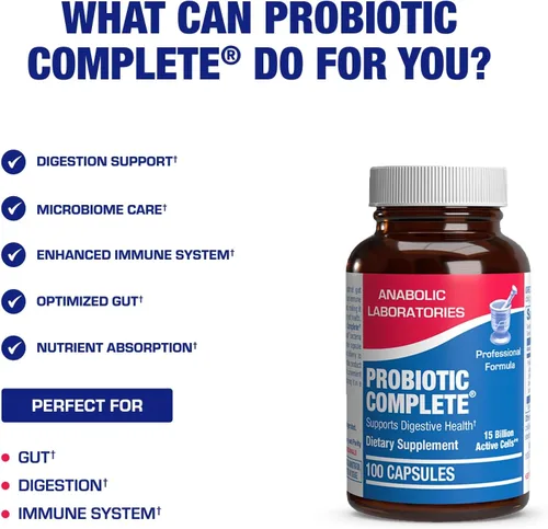 Miniatura 3 de Probióticos digestivos avanzados para mujeres y hombres – Cuadbiótico 4 en 1 para mujeres y hombres con Lactobacillus y Bifidobacterium Probióticos