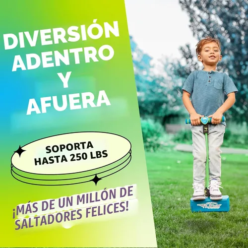 Miniatura 5 de Flybar My First Foam Pogo Jumper para niños, divertido y seguro Pogo Stick para niños pequeños, espuma duradera y puente elástico para edades de 3