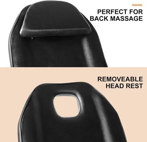 Miniatura 4 de Artist hand Silla para tatuajes faciales, cama de masaje, silla para pestañas para extensiones de pestañas, mesa de tatuajes, silla de salón