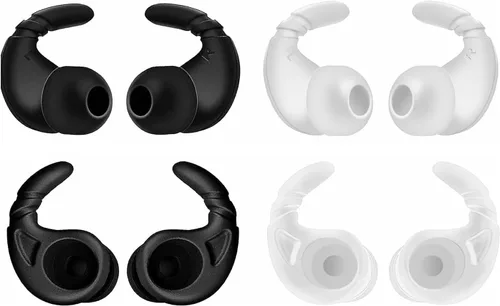 Miniatura 4 de JNSA Punta de oreja antideslizante para auriculares deportivos de repuesto, aletas de oreja, adaptadores de repuesto para auriculares intraurales
