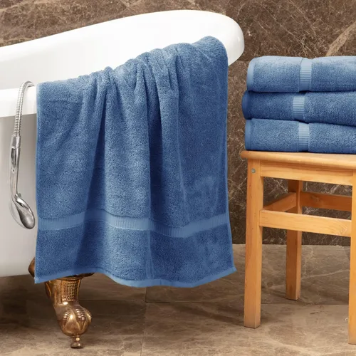 Miniatura 55 de Towel Bazaar Juego de toallas turcas de 8 piezas, 100% algodón de alta calidad, toallas de lujo, súper suaves y absorbentes, uso perfecto para baño
