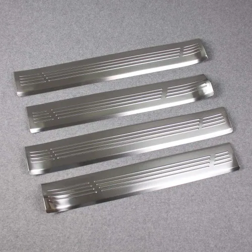 Miniatura 2 de Beautost Para Benz GLS 450/580 2020 2021 2022 2022 2023 2024 2025 Cubierta de protección para umbral de puerta interior (plateado)