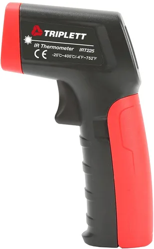 Miniatura 15 de Triplett Termómetro infrarrojo IRT350 sin contacto 12:1 con indicador láser circular, -4 a 1112°F (-20 a 1,112.0 °F)