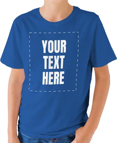 Miniatura 26 de GotPrint Camisa personalizada para hombres, mujeres, añade tu propio texto, camisetas personalizables, camiseta personalizable en la parte delantera