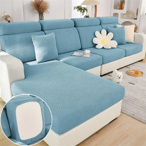 Miniatura 27 de Fundas mágicas para sofá, fundas interiores mágicas para sofá, funda universal resistente al desgaste, elástica para fundas modulares