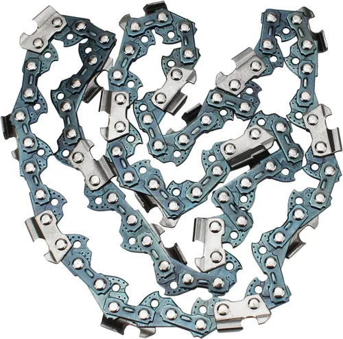 Miniatura 8 de Cadena de motosierra de 14 pulgadas, 52 eslabones de transmisión de 3/8 pulgadas, paso LP de 0.043 pulgadas, repuesto para Makita E-00228