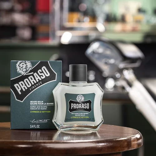 Miniatura 7 de Proraso - Bálsamo para barba para hombres, nutre y suaviza el crecimiento de la barba nueva y las barbas cortas