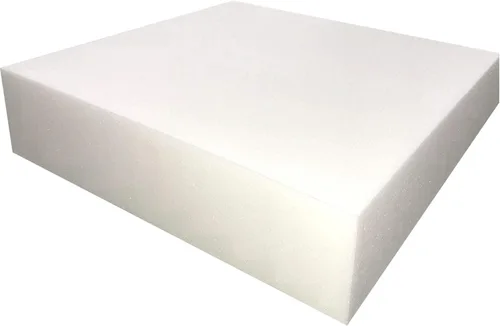 FoamTouch Cojín de espuma para tapicería de alta densidad, 5 pulgadas de alto x 24 pulgadas de ancho x 24 pulgadas de largo, fabricado en Estados